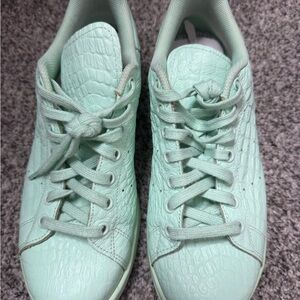 adidas Women's Mint Green Textured Sneakers